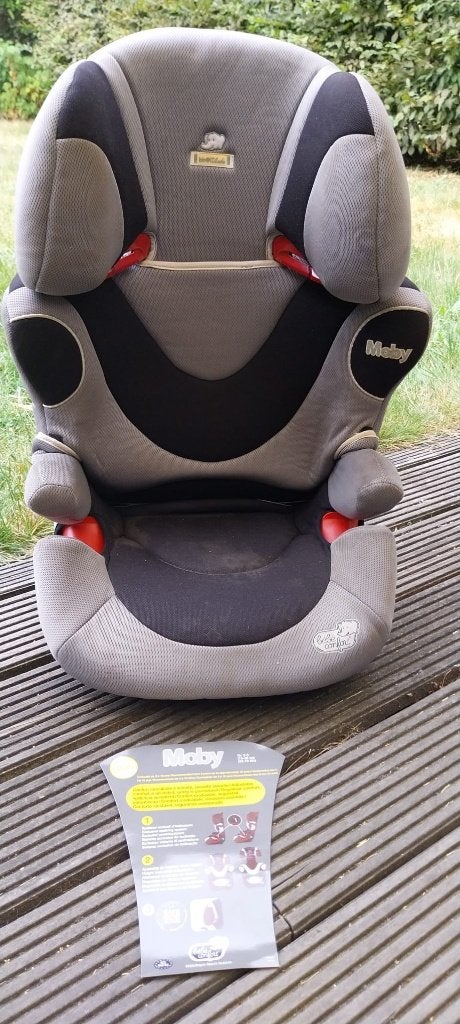 Grijze autostoel bébé confort Moby 15-36 kg, Kinderen en Baby's, Autostoeltjes, 15 t/m 36 kg, Verstelbare rugleuning, Ophalen