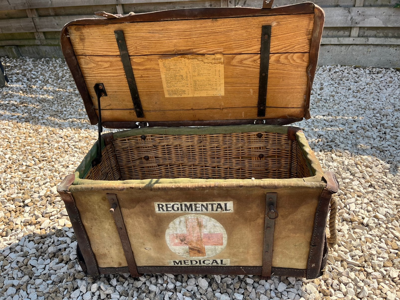 Regimental Pannier WO II, Verzamelen, Militaria | Tweede Wereldoorlog, Ophalen, Overige soorten