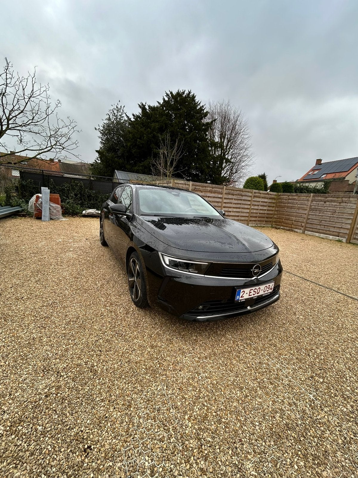 Opel astra L 1.2 Turbo Elegance 2023, Auto's, Verwarmde buitenspiegels, Euro 6, Leder en Stof, Zwart