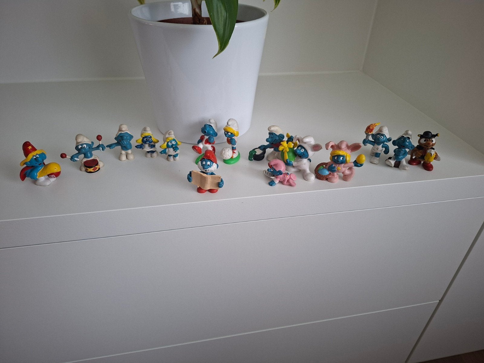 Smurfen, Ophalen