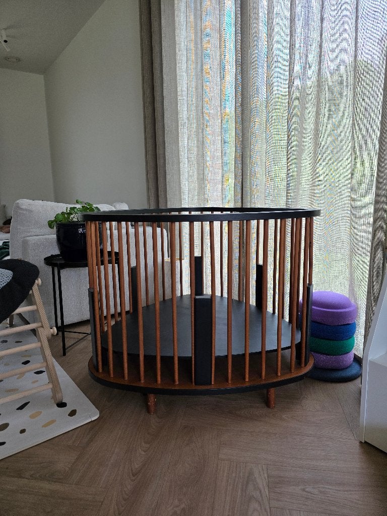 Bopita driehoek /triplus baby box/ park, Kinderen en Baby's, Babyparken, Ophalen, Zo goed als nieuw, Driehoekig, In hoogte verstelbaar