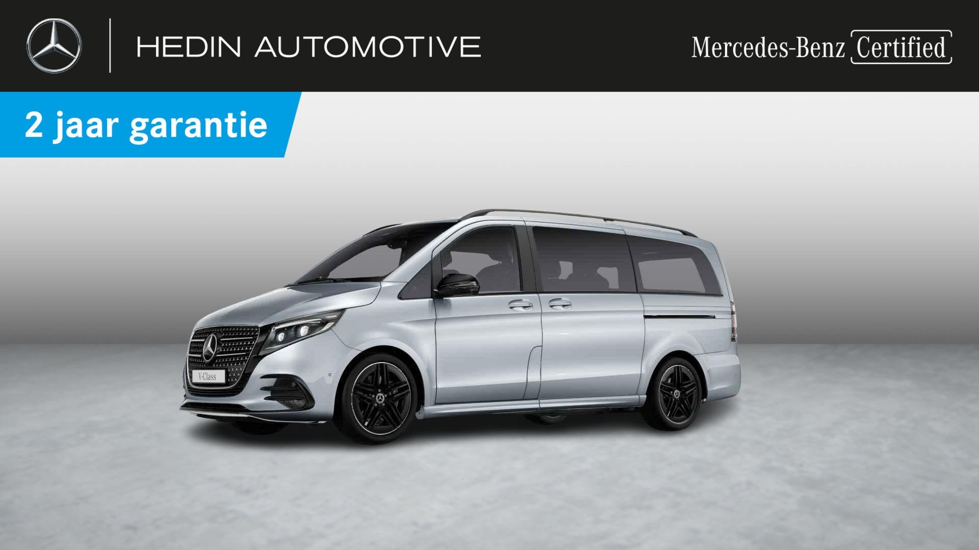 Mercedes-Benz V-Klasse 300 d L2 9G-TRONIC Exclusive | Lichte, Auto's, Automaat, Gebruikt, Zwart, 4 cilinders