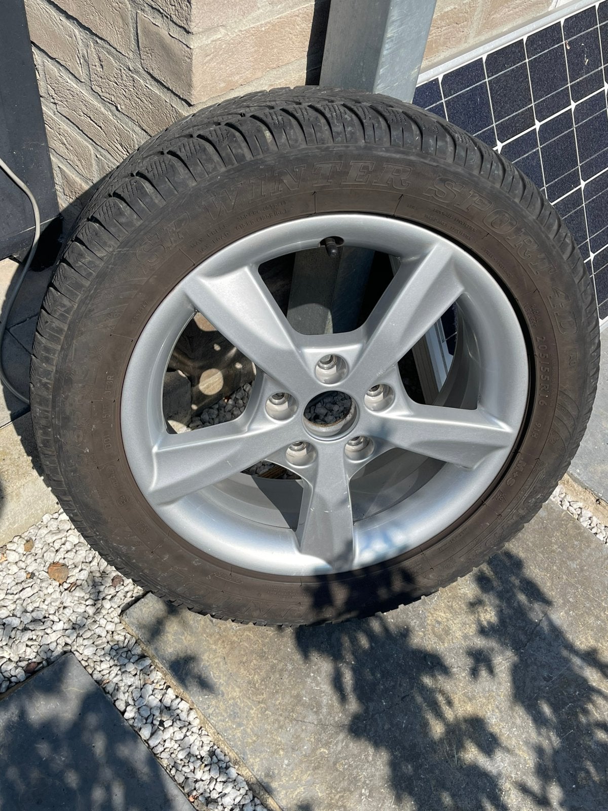 Originele set Alu Wielen Audi A3 (4 velgen), Auto-onderdelen, Ophalen, Winterbanden, Band(en)