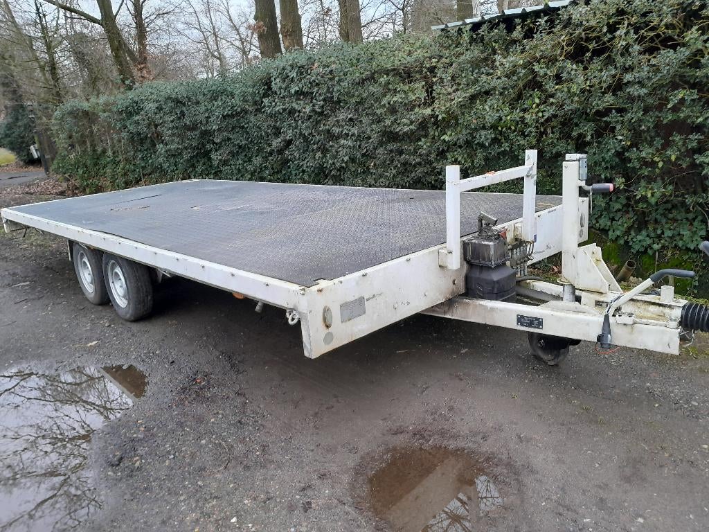 aanhangwagen 3.5 T ,grote plateau, Ophalen