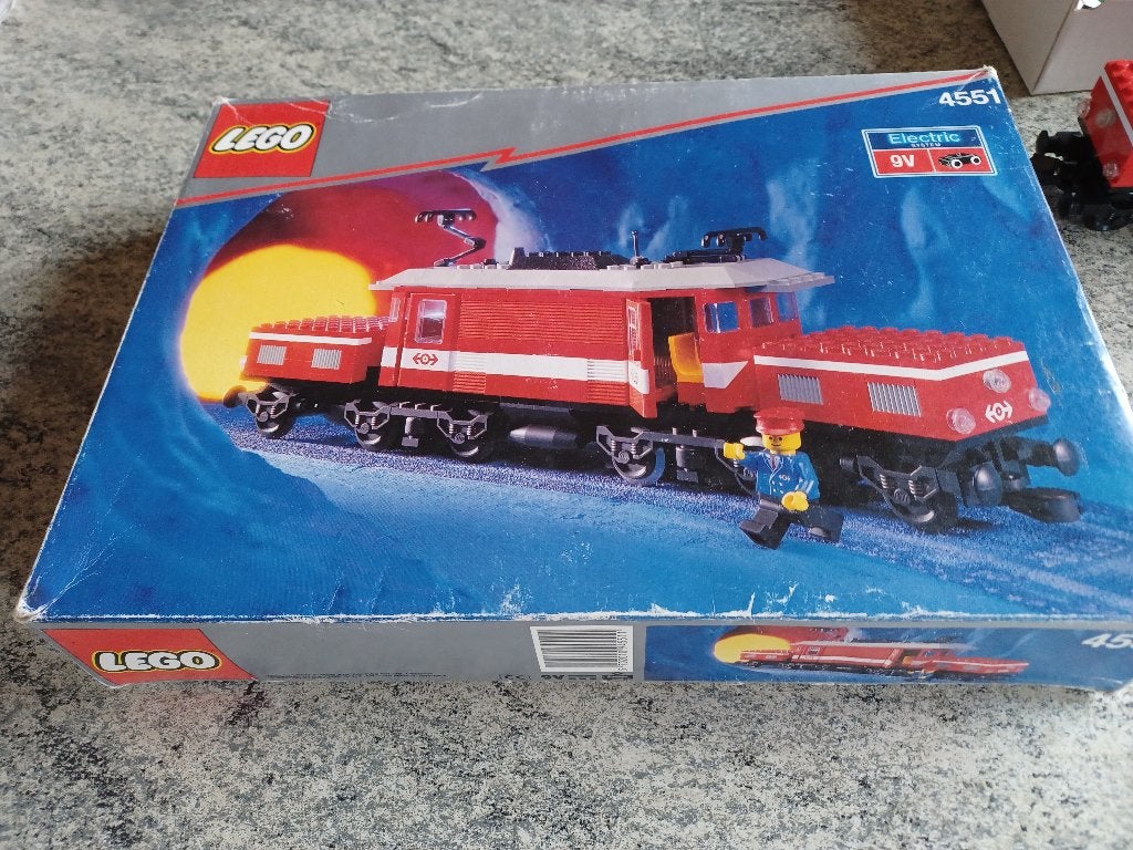 lego  trein  4551, Ophalen of Verzenden, Zo goed als nieuw, Lego