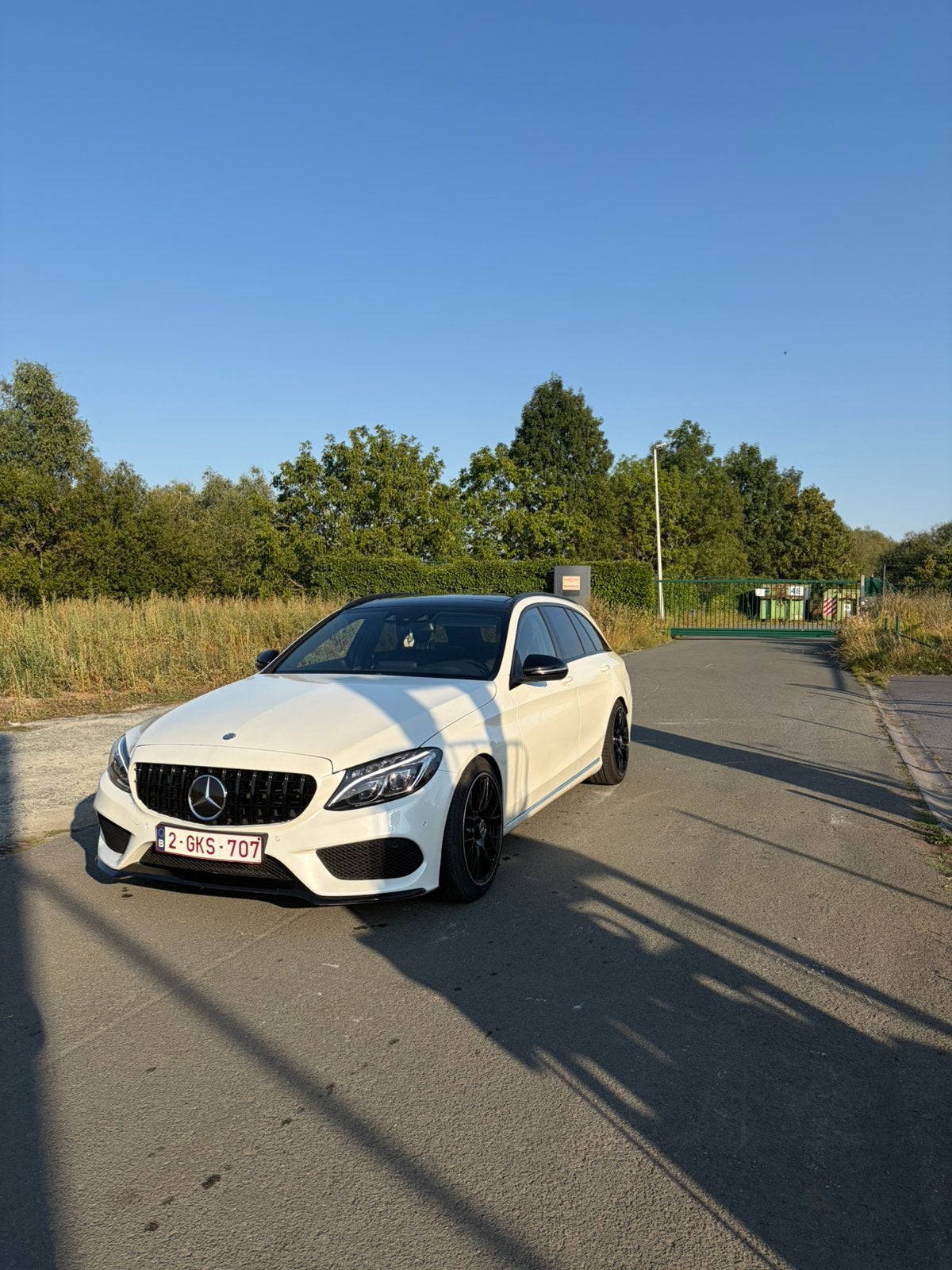 Mercedes c43 amg lichte vracht, Autos, Particulier, Blanc, Achat