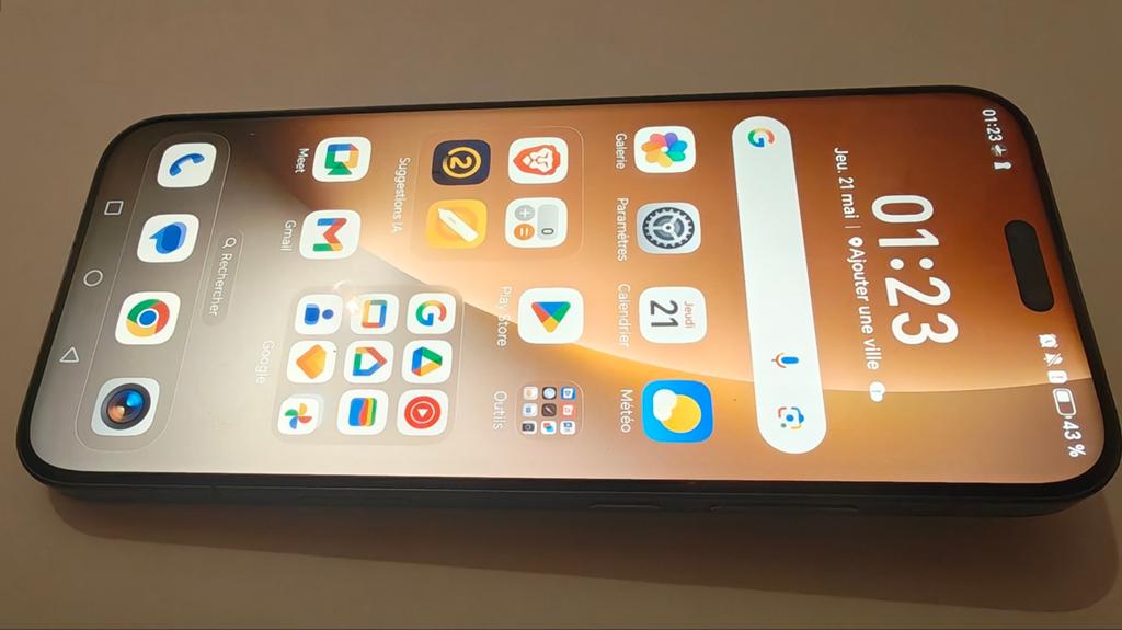 Honor Magic 8 pro 512gb comme neuf juste une griffes, Télécoms, Téléphonie mobile | Marques Autre, Enlèvement