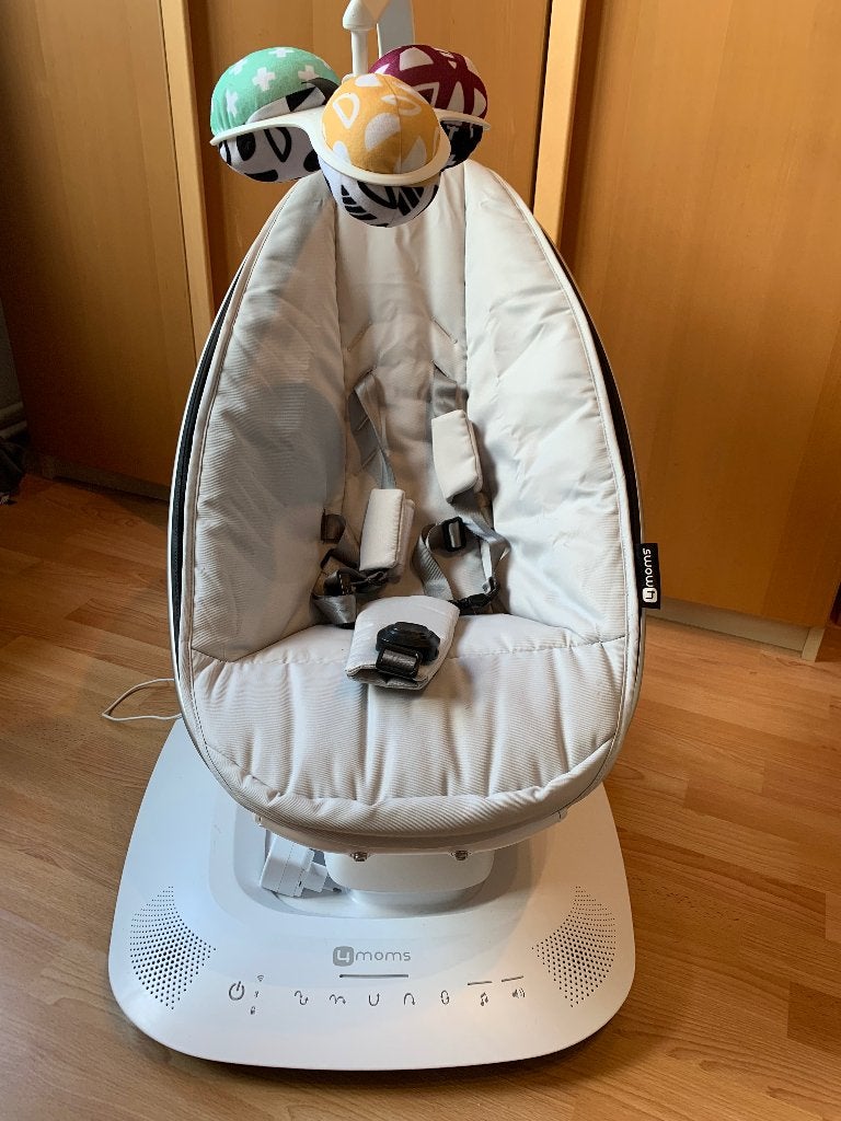 Schommelschommel voor baby's van 4moms, Wipstoel, Met gordel(s) of riempje(s), Zo goed als nieuw, Ophalen