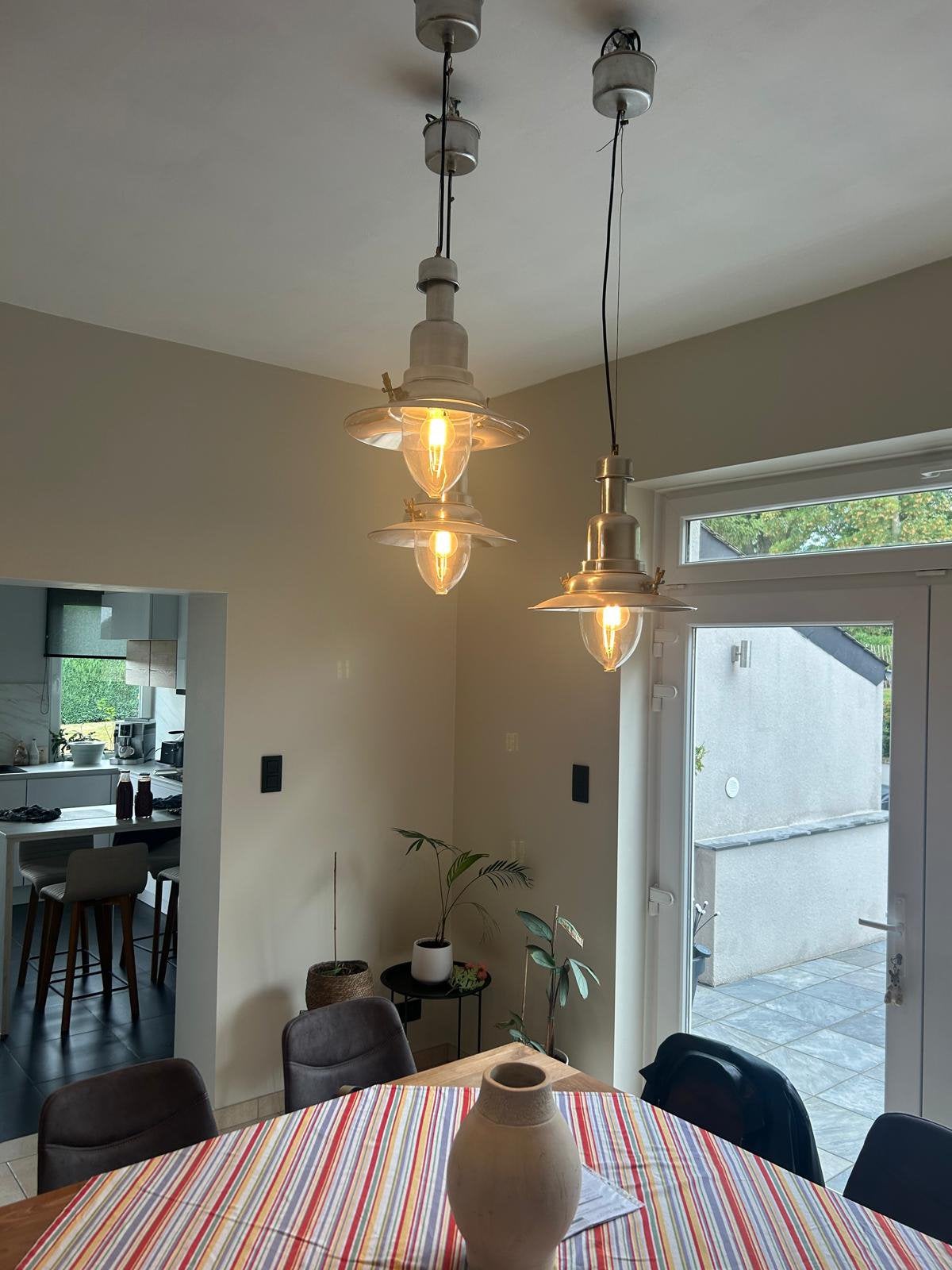 Suspension ikea, Huis en Inrichting, Lampen | Kroonluchters, Ophalen, Gebruikt, Vintage, E27 (groot)