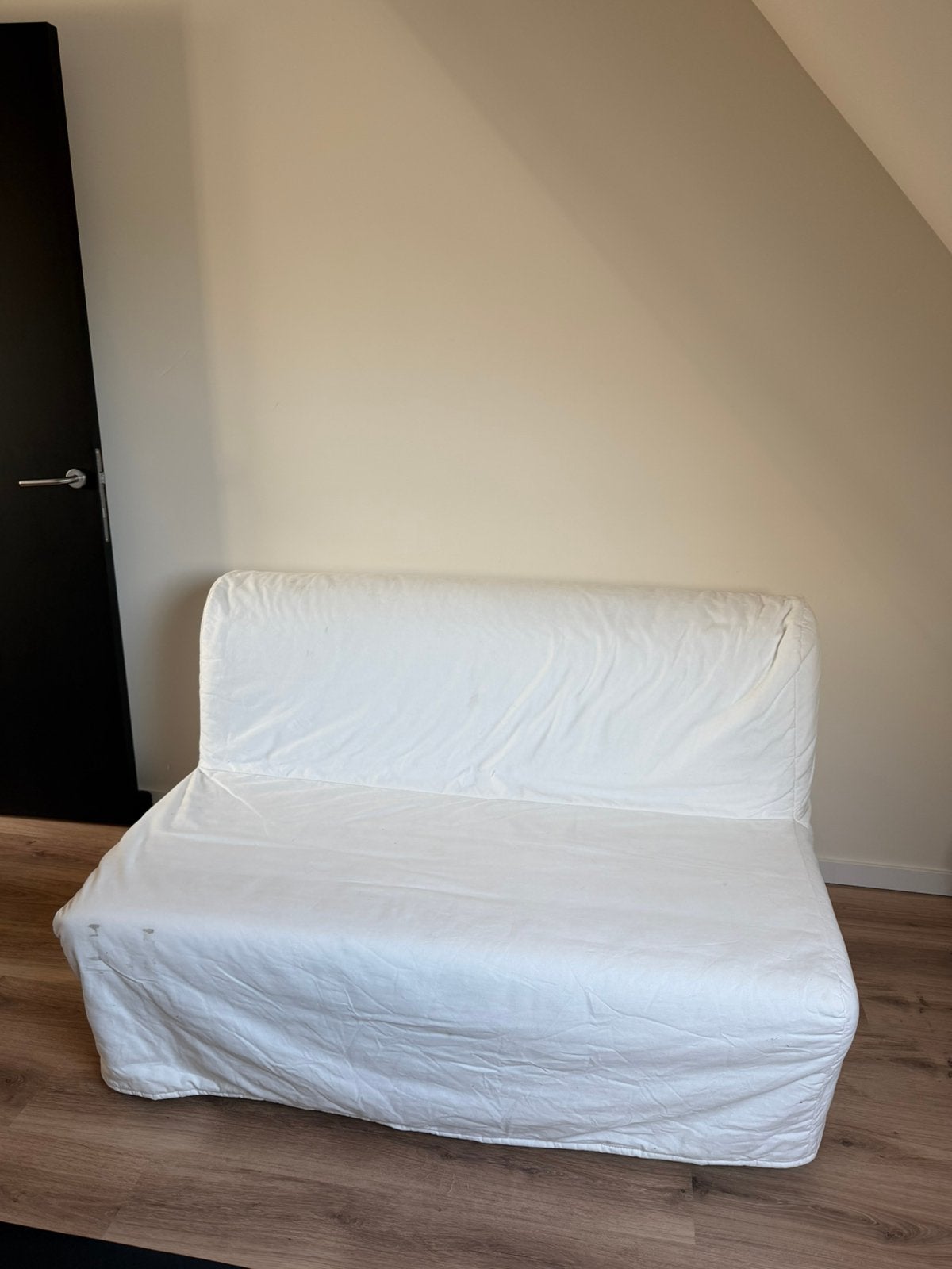 Uitrolbare slaapbank, Ophalen, Gebruikt