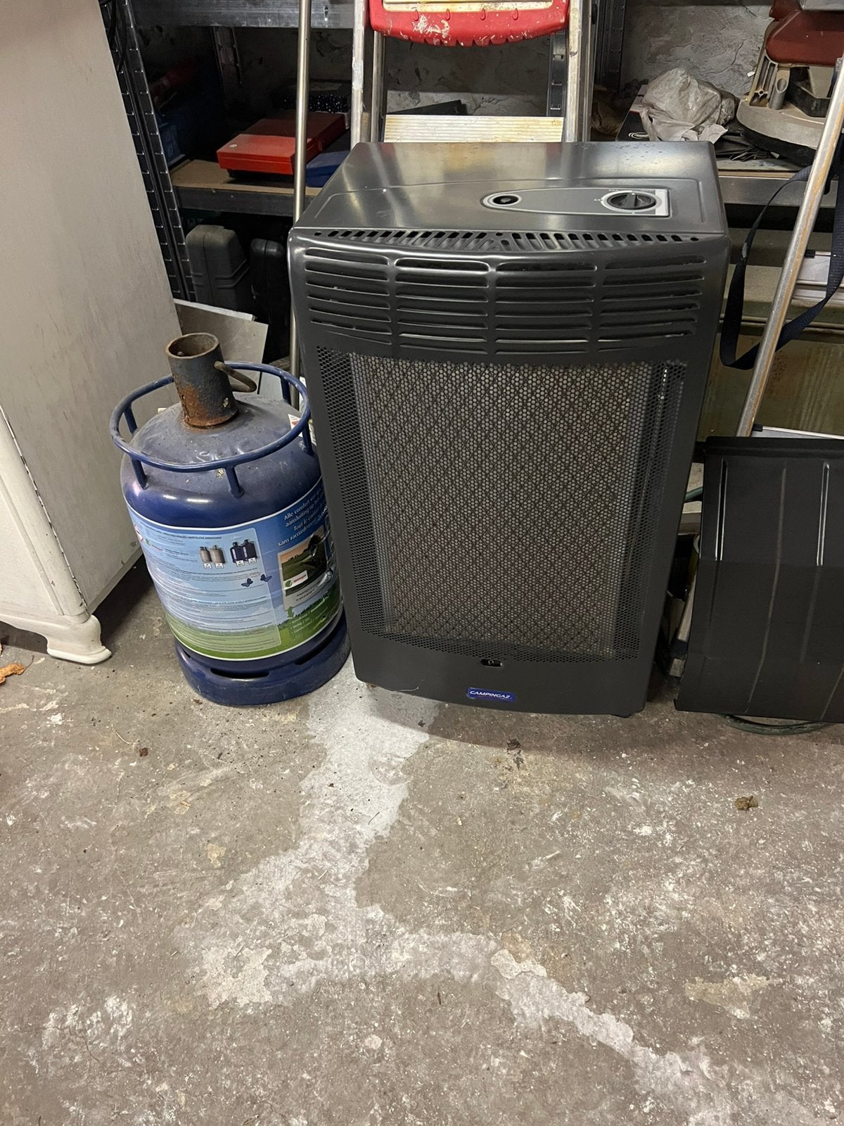 A vendre 80€ avec bonbonne, Enlèvement, Utilisé, Gaz, Sol