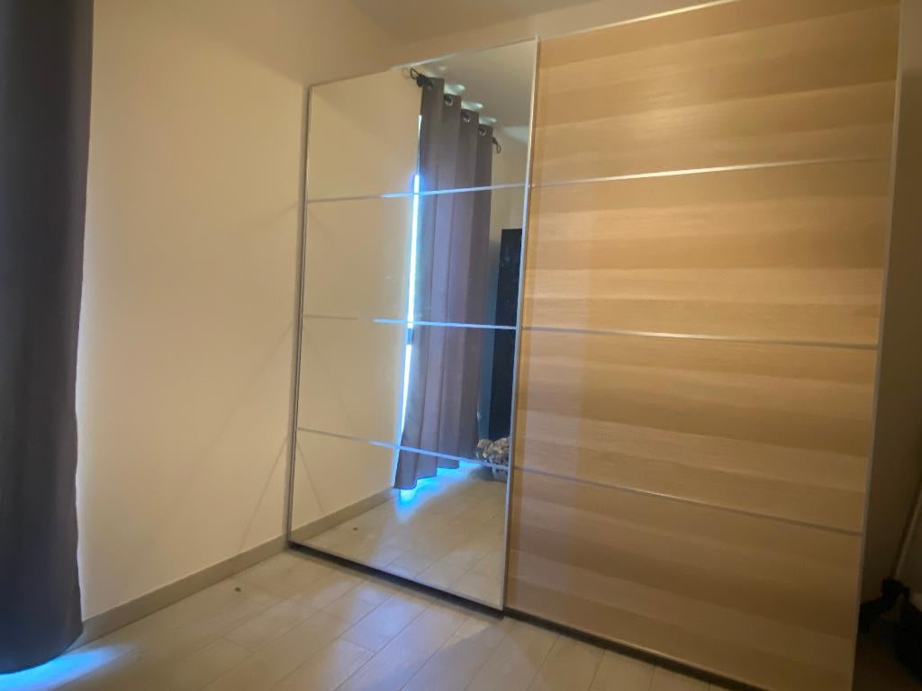 Garde robe Pax coulissante, Gebruikt, 75 cm of meer, 200 cm of meer, Ophalen