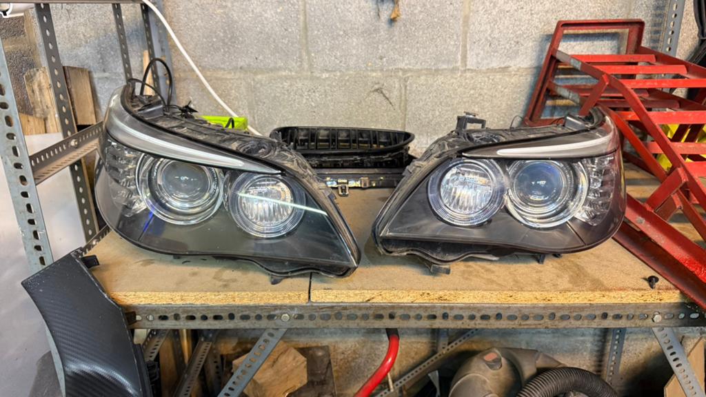 Bmw E60/E61 LCI koplampen, Ophalen, BMW