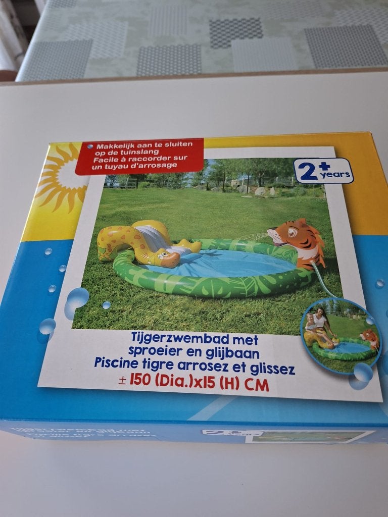 kinderzwembad, Kinderen en Baby's, Speelgoed | Buiten | Zandbakken, Ophalen, Zo goed als nieuw
