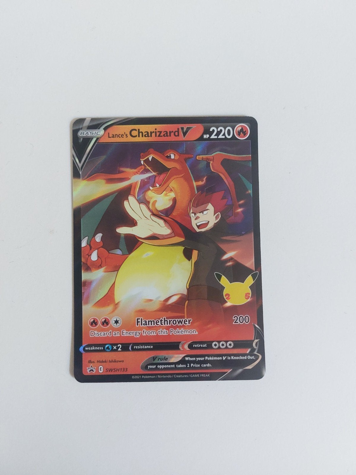 Le char de Lance V (SWSH 133), Enlèvement