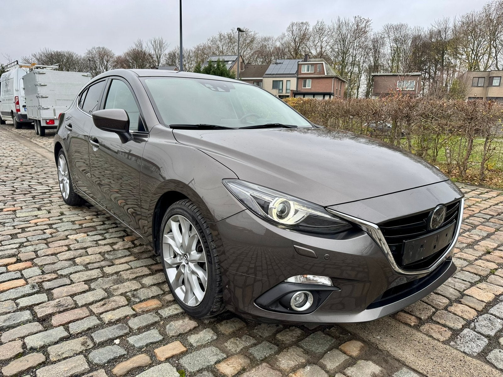 Mazda 3 1.5D 1r Main 122.500 km Carnet Auto Xenon Cuir Bose, Autos, Mazda, Achat, Euro 6, Entreprise, Diesel