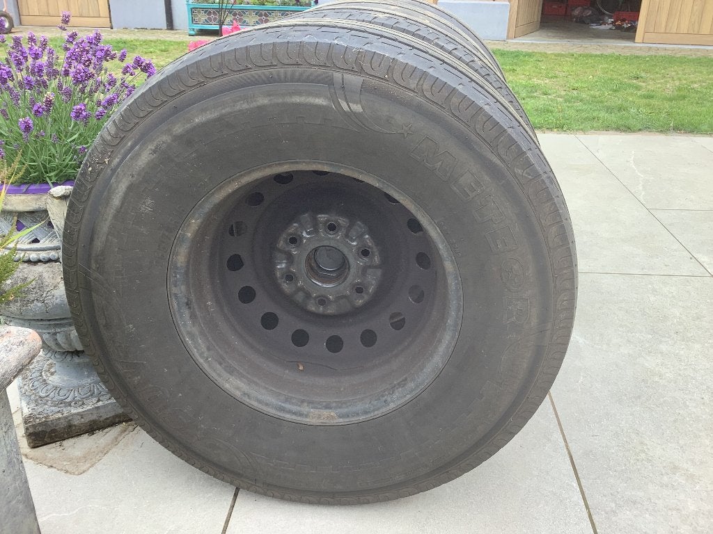 Wielen pajero, Ophalen, Gebruikt, 16 inch, Banden en Velgen