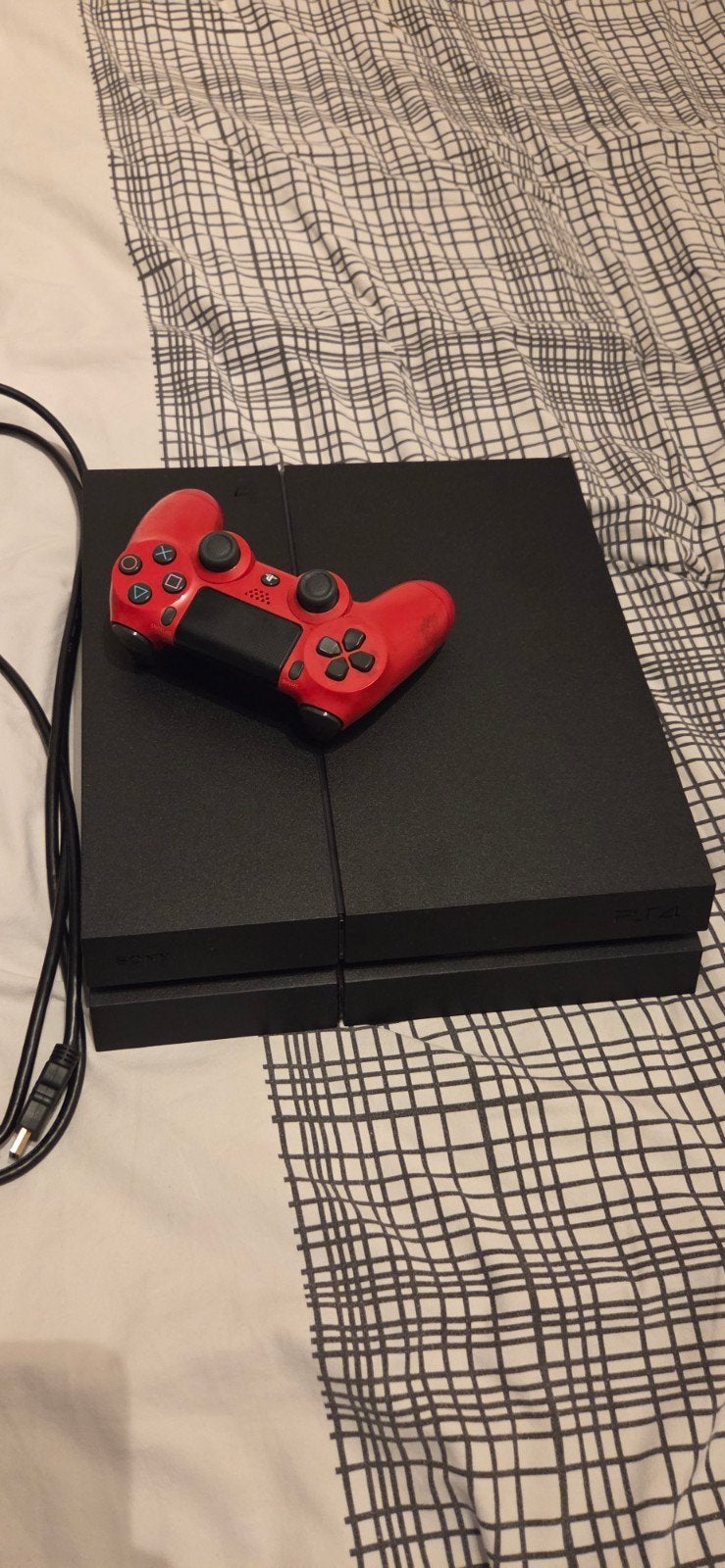 Playstation 4 + rode controller, Ophalen of Verzenden, Zo goed als nieuw, Met 1 controller, Original