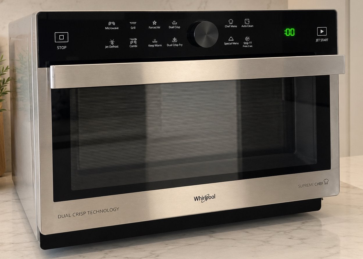 Whirlpool Supreme Chef MWP, Ophalen, Zo goed als nieuw, Heteluchtoven