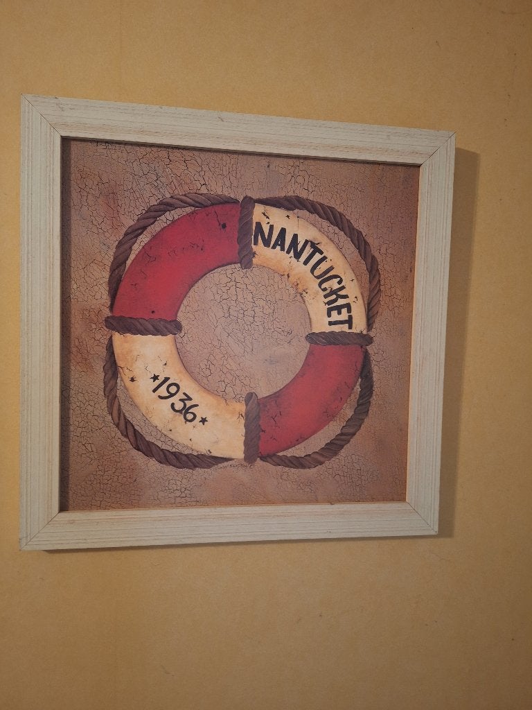 Kader Nantucket scheepsboei, Verzamelen, Ophalen, Zo goed als nieuw, Kaart, Foto of Prent