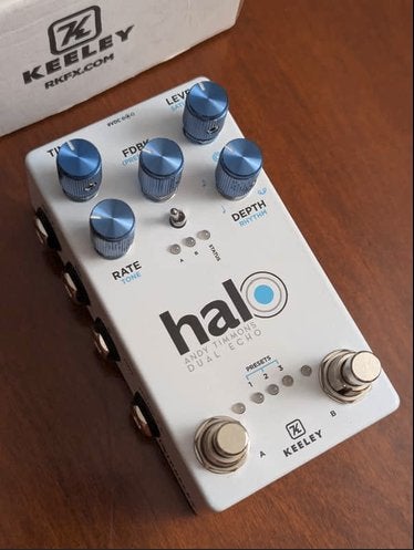 Keeley Halo delay pedaal, Muziek en Instrumenten, Effecten, Ophalen of Verzenden, Zo goed als nieuw, Delay of Echo