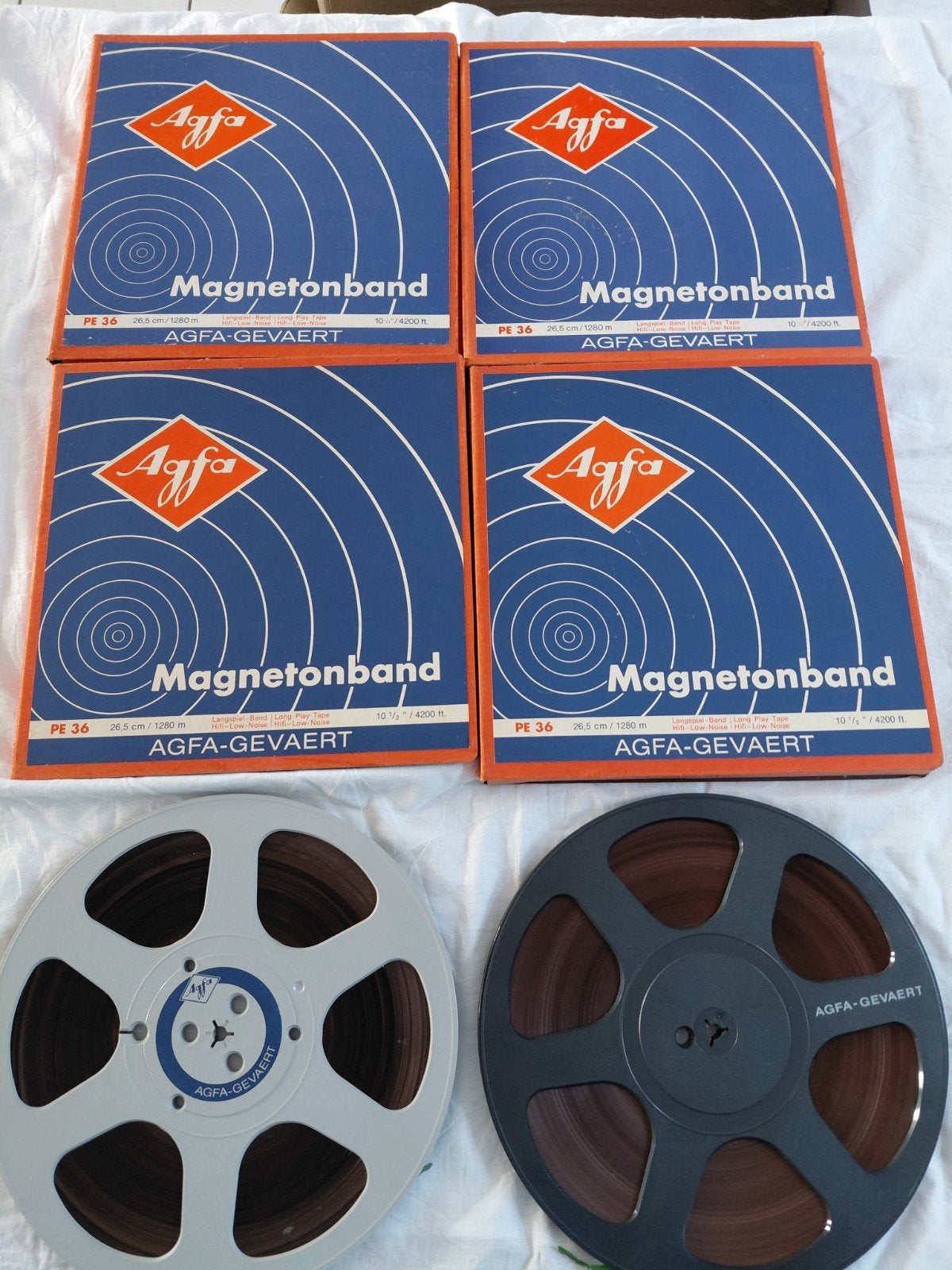 Agfa Gevaert banden, Audio, Tv en Foto, Ophalen