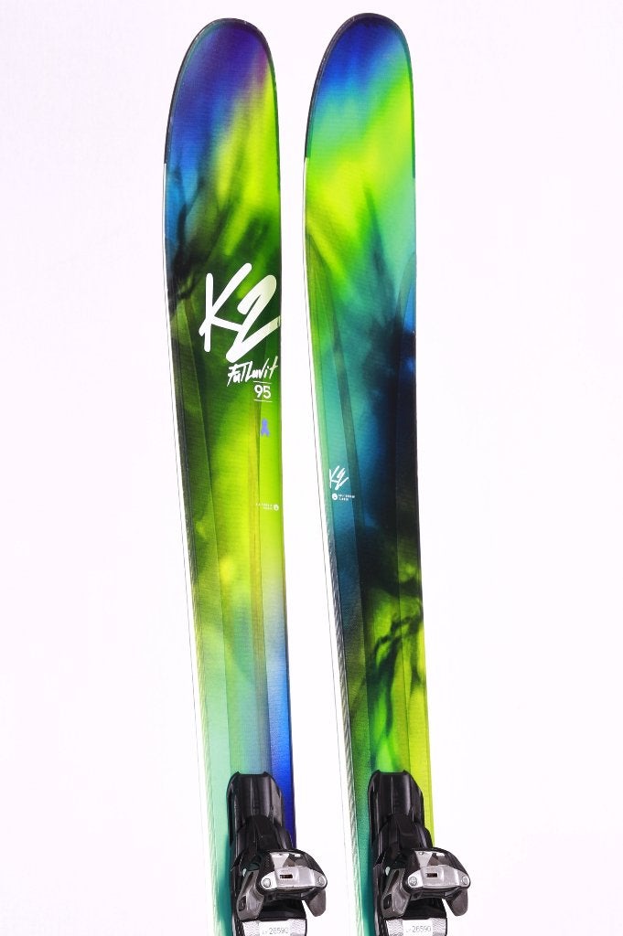 170 cm dames ski's K2 FULLUVIT 95,woodcore, konic technology, Overige merken, 160 tot 180 cm, Gebruikt, Verzenden