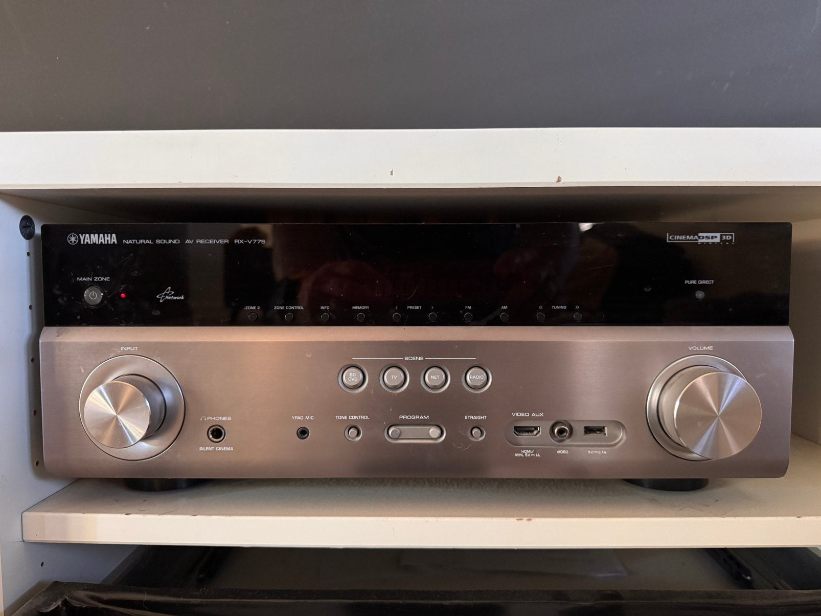 Kit audio Dolby 5.1 + amplificateur récepteur Yamaha, TV, Hi-fi & Vidéo, Amplificateurs & Ampli-syntoniseurs, Enlèvement, Comme neuf