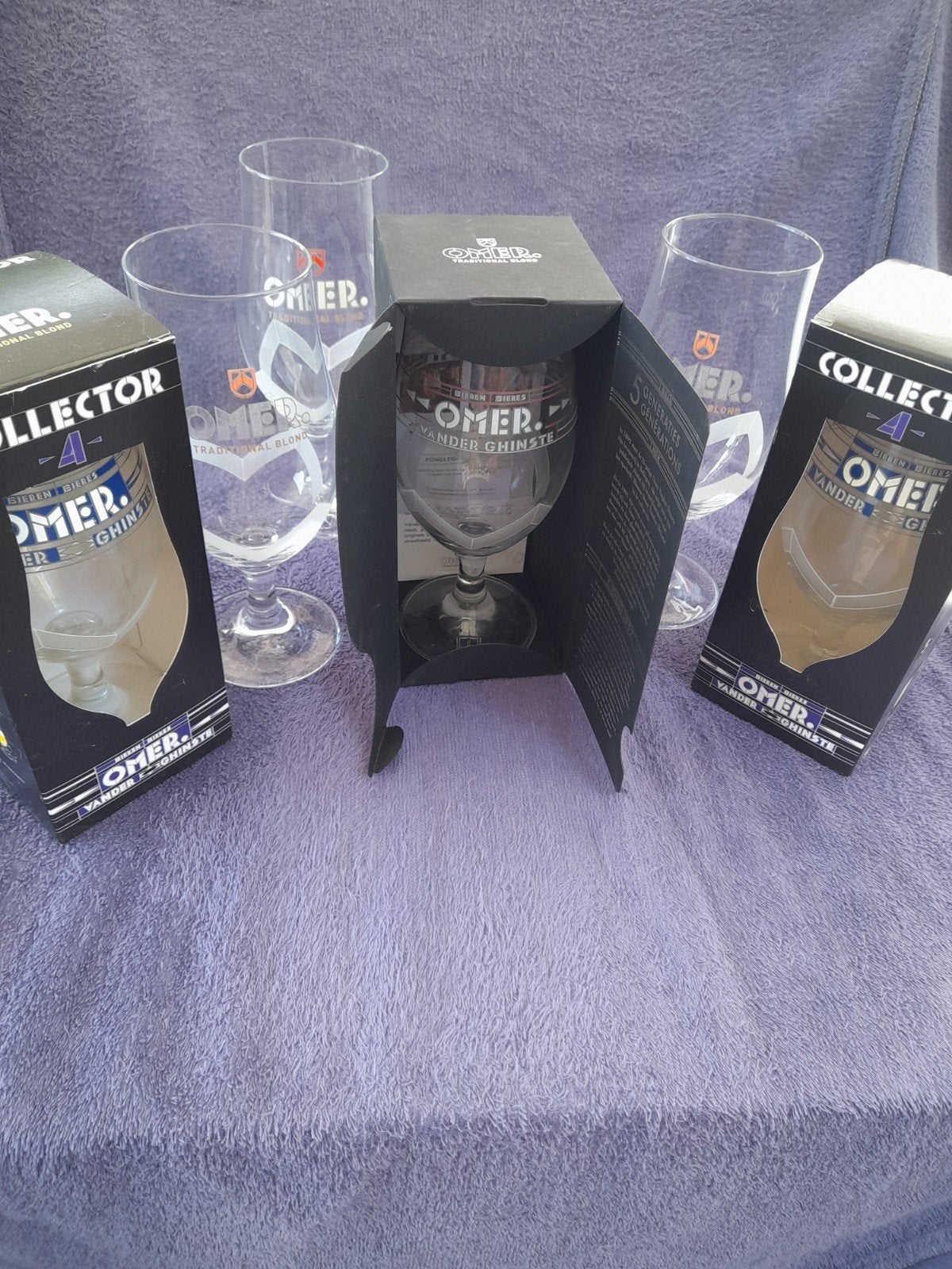 Bierglazen, Collections, Enlèvement