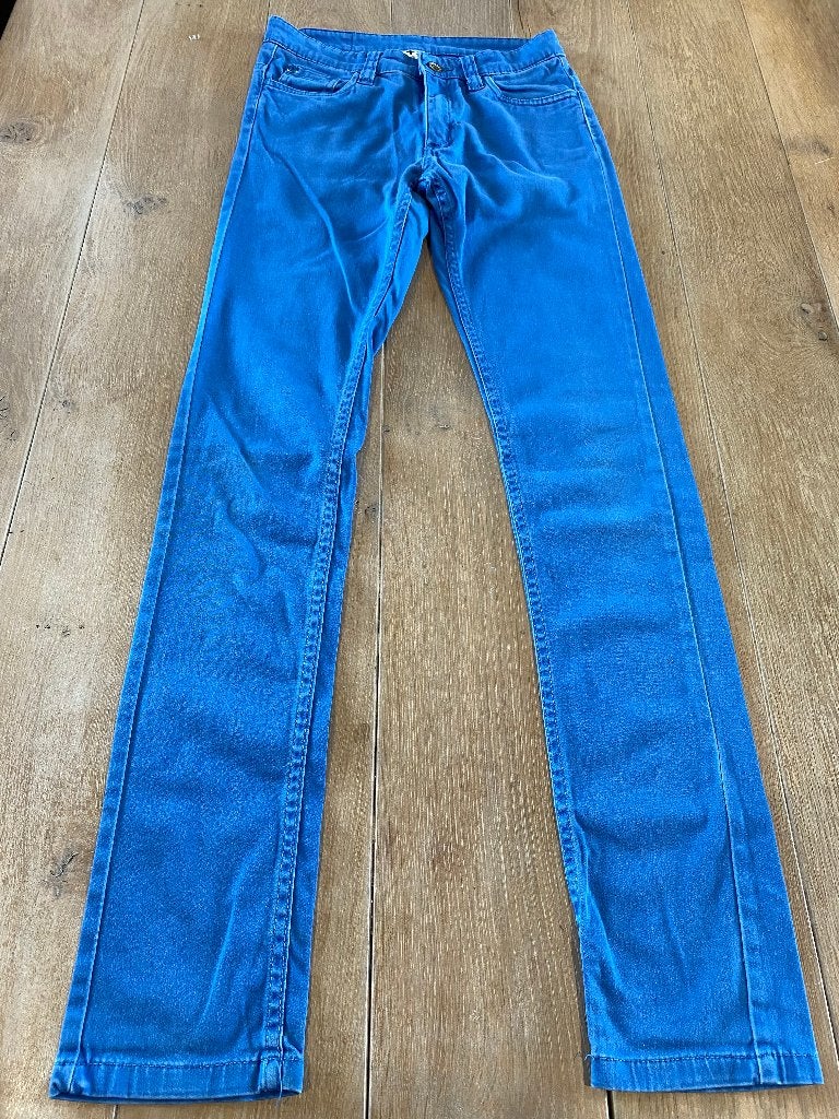 blauwe broek maat 158, Kinderen en Baby's, Kinderkleding | Maat 158, Ophalen of Verzenden, Jongen, Broek