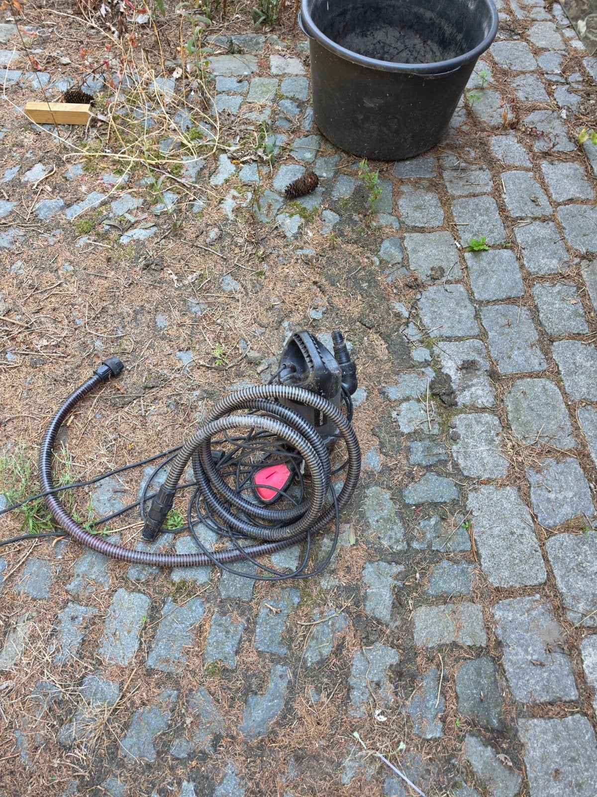 Dompelpomp powerplus, Tuin en Terras, Waterpompen, Ophalen, Gebruikt, Elektrisch, Dompelpomp