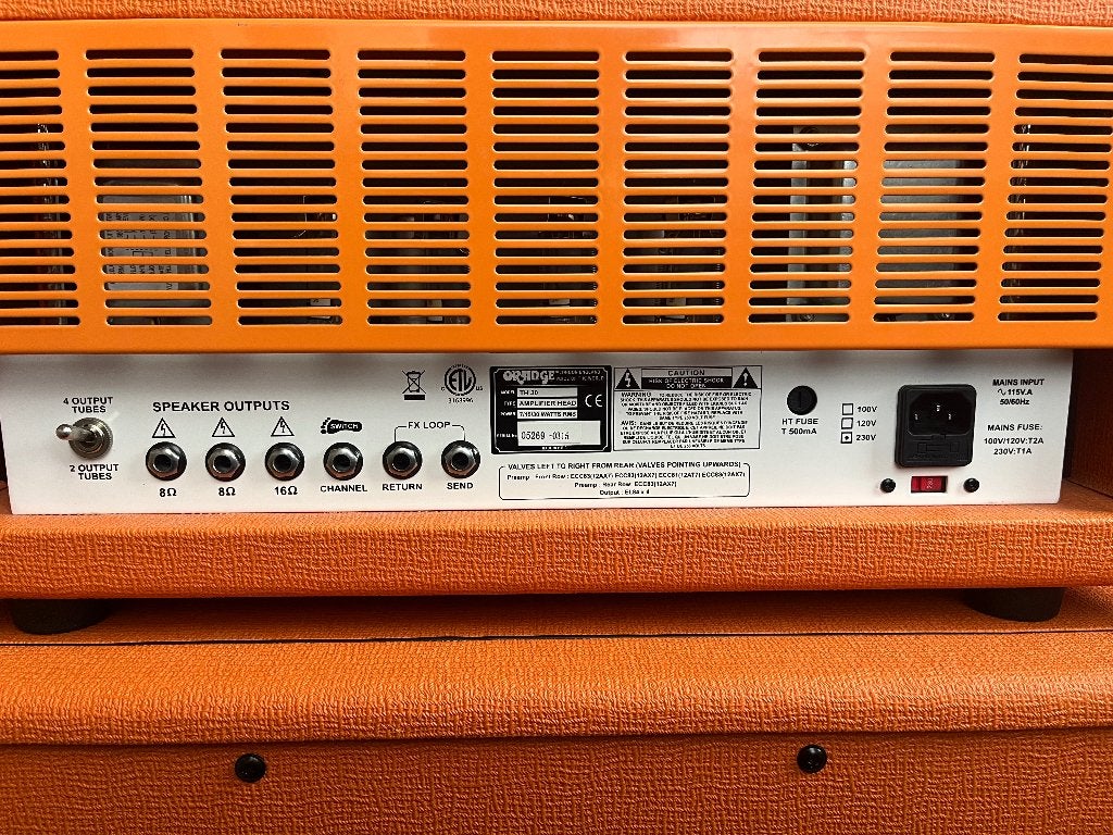 Orange TH 30 twin channel + Orange cab 2x12, Muziek en Instrumenten, Ophalen, Zo goed als nieuw, Gitaar, Minder dan 50 watt