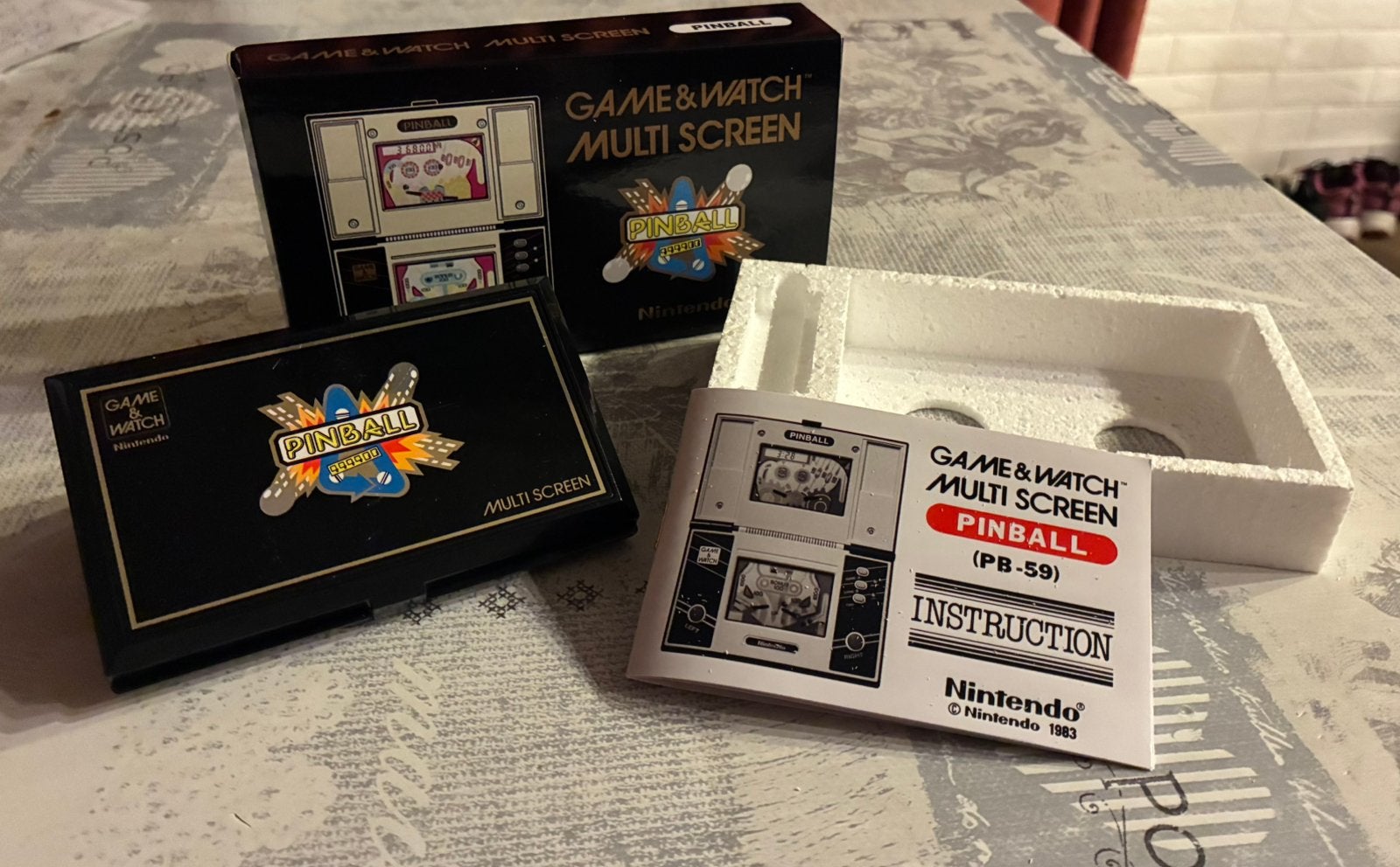 Nintendo Game&Watch Pinball PB-59 1983, Games en Spelcomputers, Ophalen of Verzenden, Zo goed als nieuw