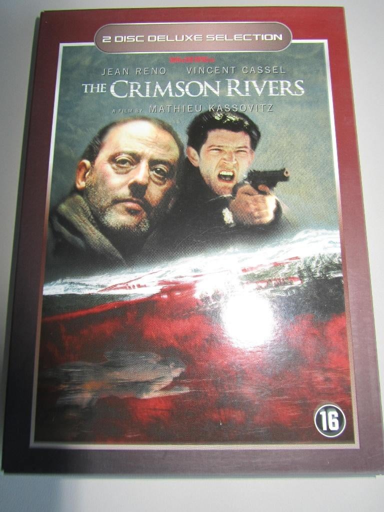 2DVD LES RIVIÈRES POURPRES (Jean Reno et Vincent Cassel), À partir de 16 ans, Enlèvement ou Envoi, Comme neuf, Thriller d'action