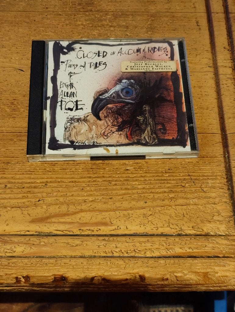 Dubbele Cd van Edgar Allan Poe, Ophalen of Verzenden, Gebruikt