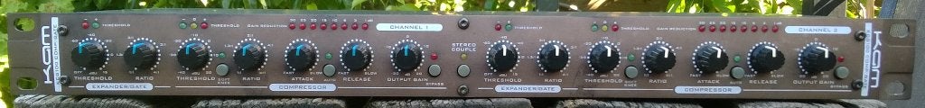 Compressor limiter KAM KCG-100, stereo, Enlèvement ou Envoi, Utilisé, Compresseur