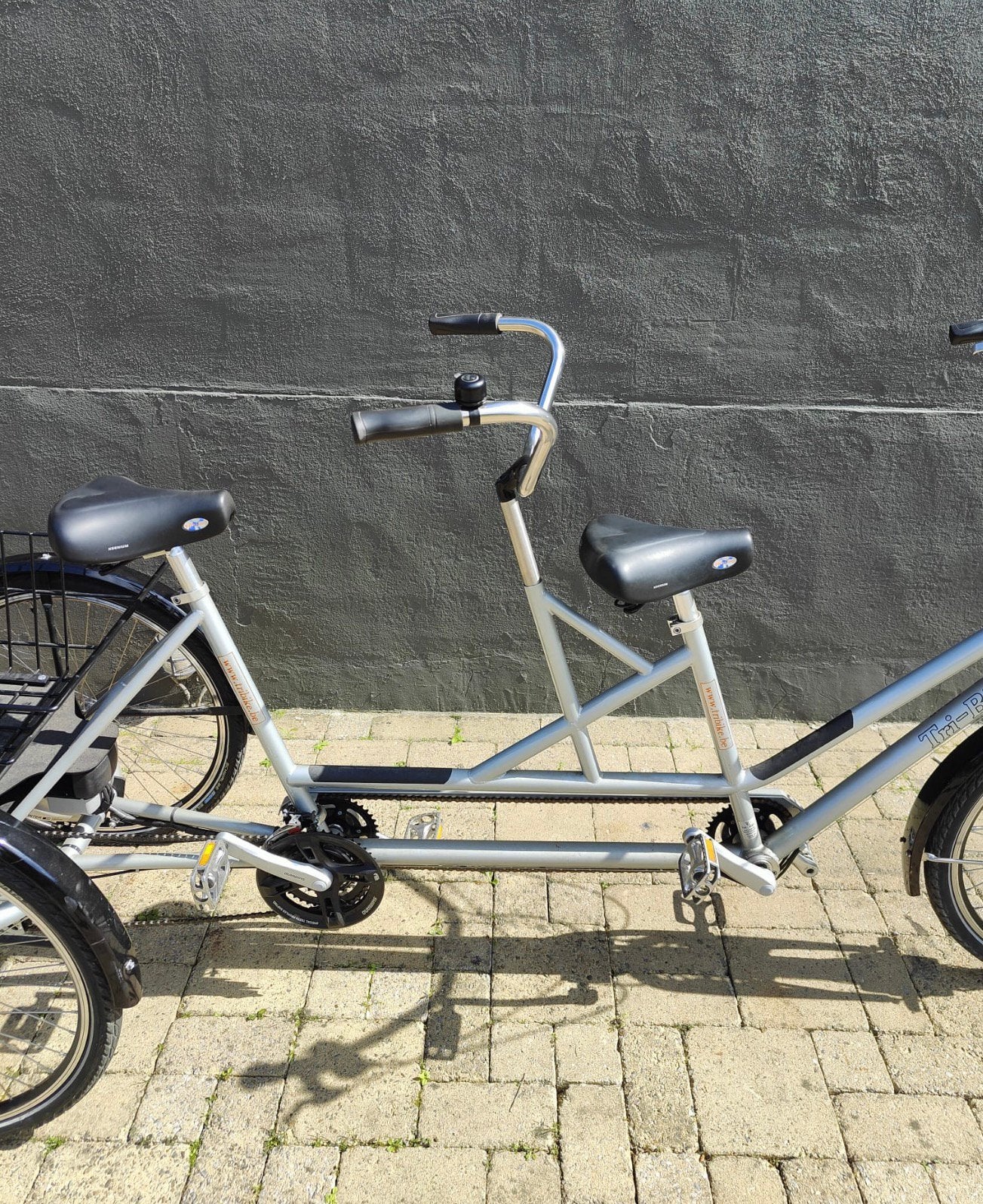 Vélo électrique à trois roues, tribike, tandem, 3 roues, Enlèvement ou Envoi, Comme neuf