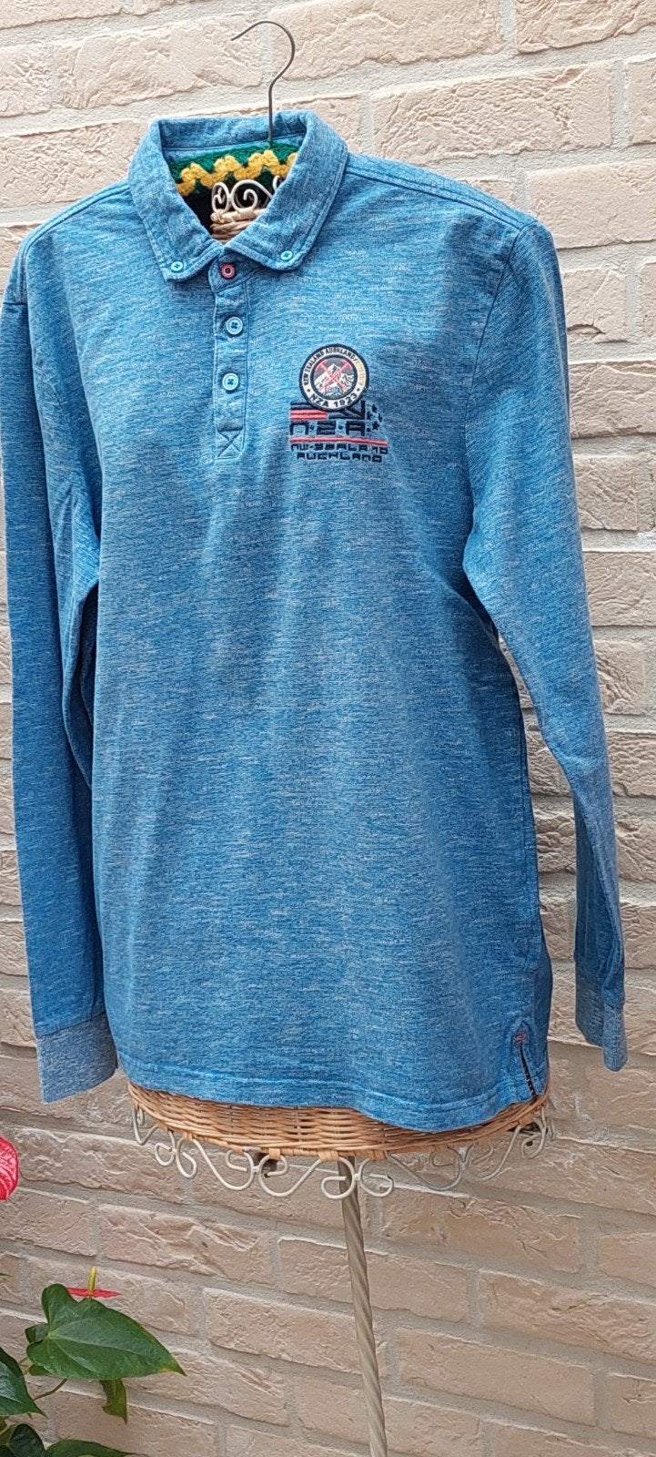 trui 57cm van oksel tot oksel new Zealand auckland, Kleding | Heren, Maat 52/54 (L), New Zealand auckland, Blauw, Ophalen of Verzenden