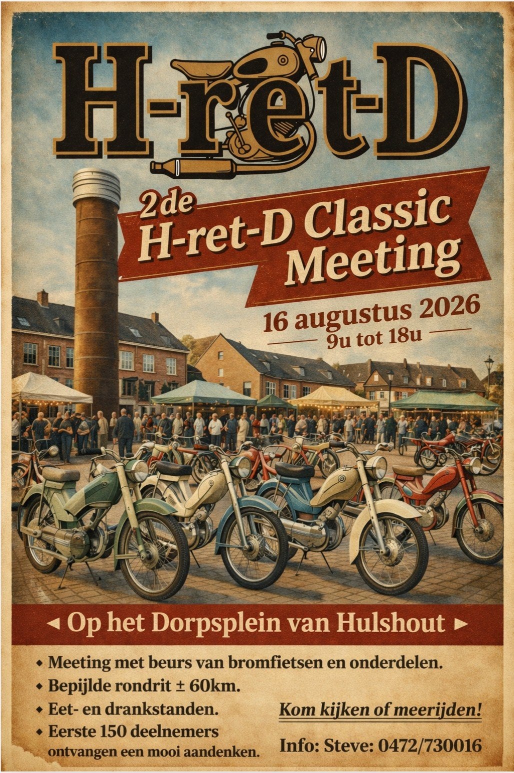 50cc oldtimer, Enlèvement, 50 cm³