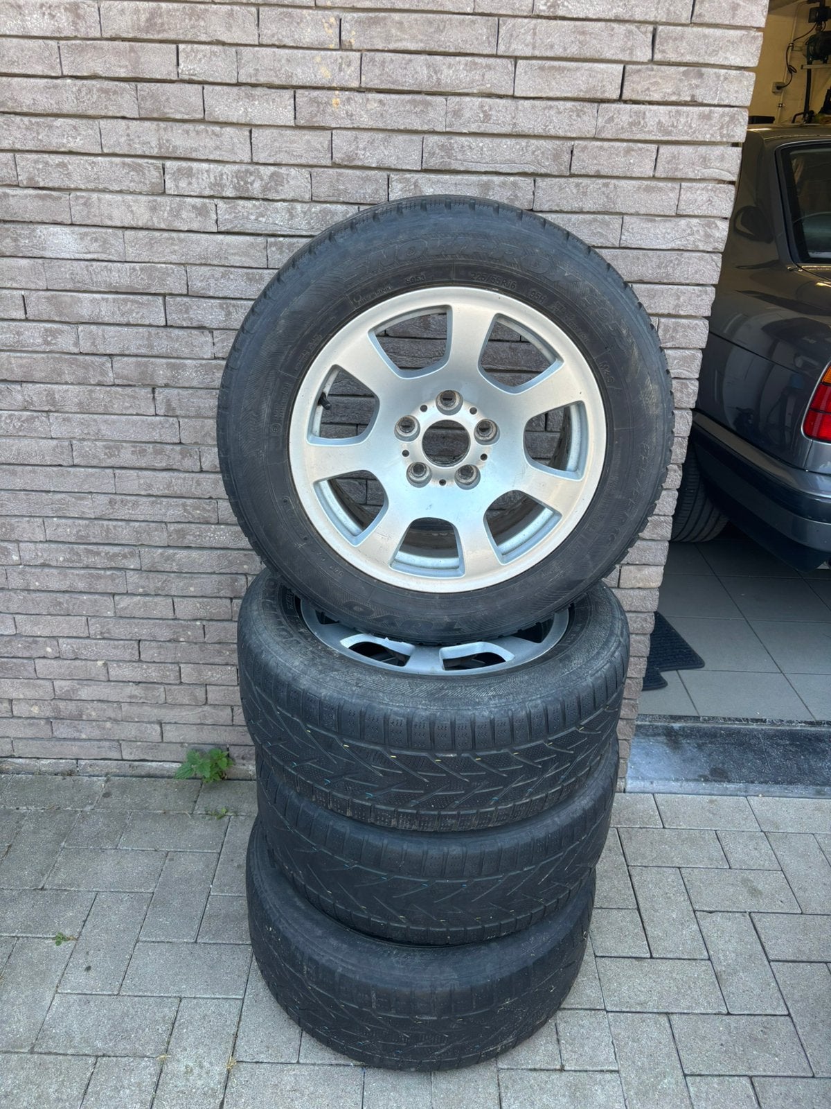Bmw velgen e60, Ophalen, Winterbanden, Band(en)
