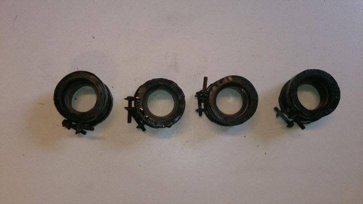 Kawasaki GPZ600R GPX600 Inlaatrubbers Luchtfilterrubbers, Ophalen of Verzenden, Gebruikt