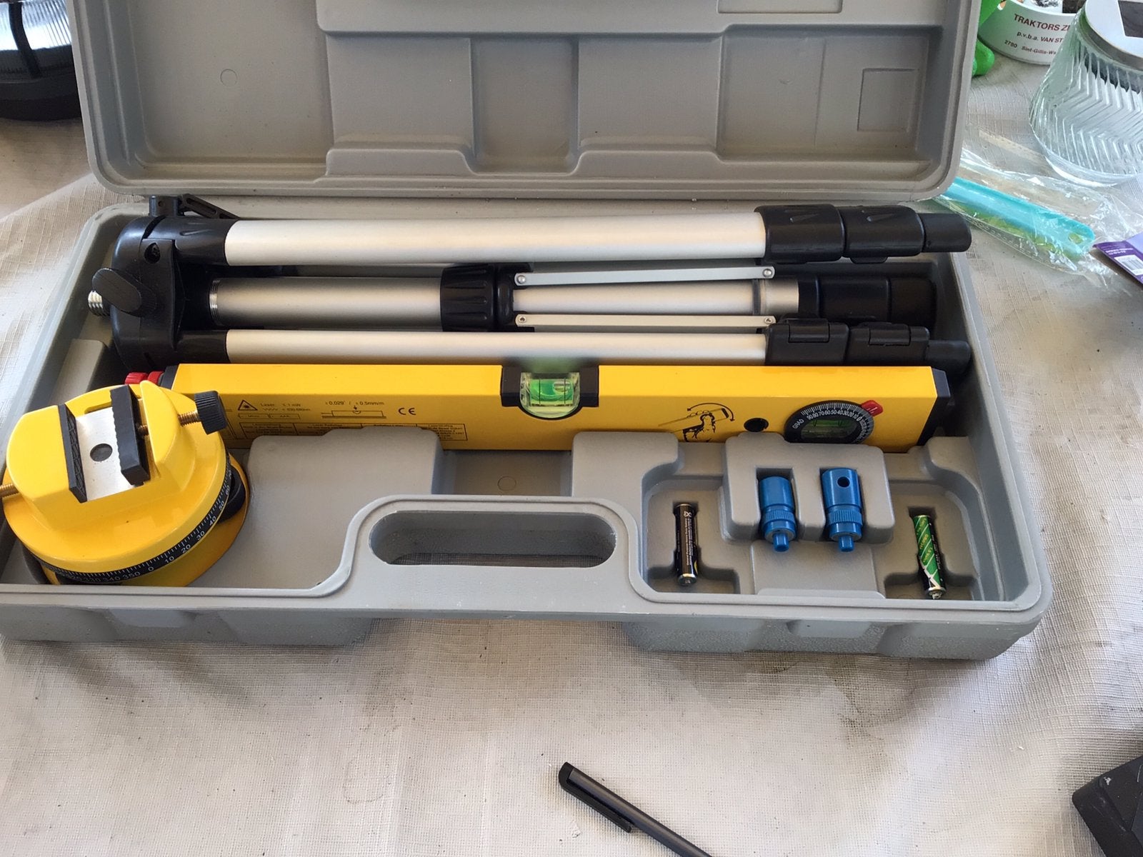 Lazer ,waterpasser, Doe-het-zelf en Bouw, Meetapparatuur, Ophalen, Nieuw