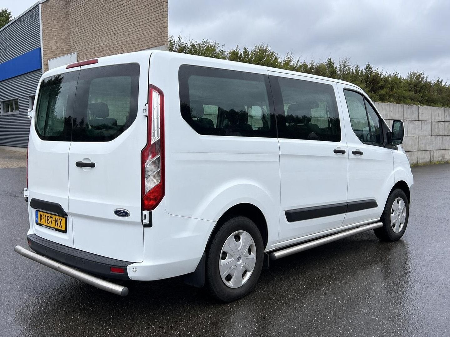Ford Transit Custom 320 1.0 EcoBoost L1H1 PHEV Trend Automaa, Auto's, Automaat, Wit, Bedrijf, Hybride Elektrisch/Benzine