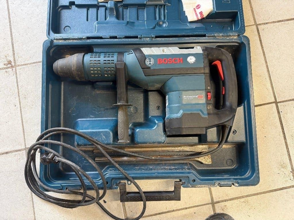 Perceuse et marteau de démolition Bosch GBH 12-52 D, 600 watts ou plus, Marteau perforateur et/ou Marteau piqueur, Enlèvement