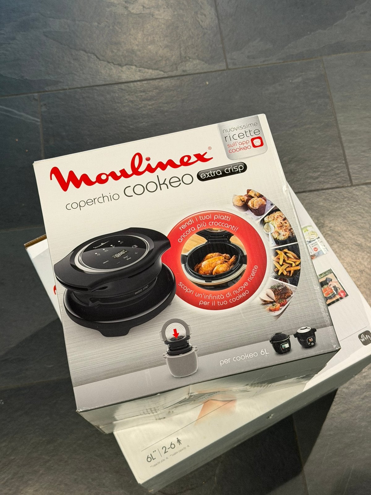 Moulinex Cookeo + couvercle, Enlèvement, Neuf