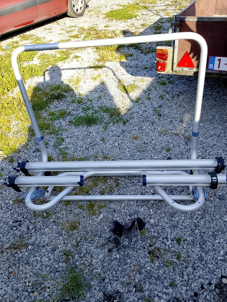 Porte-vélo caravane, Caravanes & Camping, Enlèvement, Comme neuf