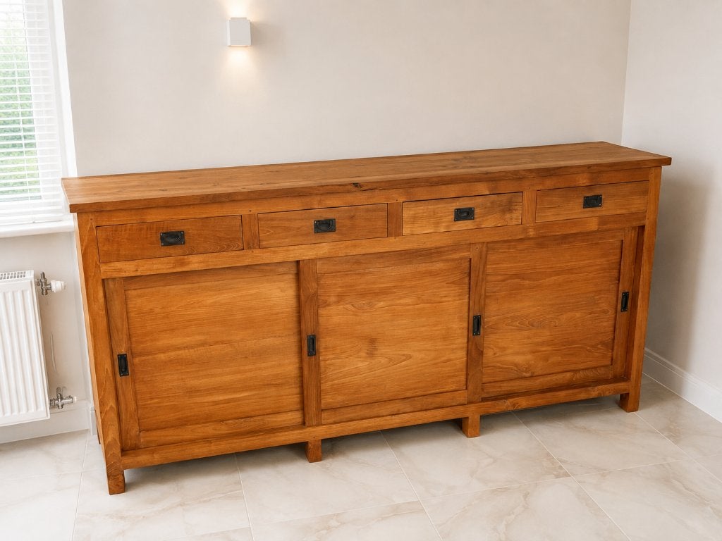 Teak dressoir Ethnicraft, Huis en Inrichting, Ophalen of Verzenden, Teakhout
