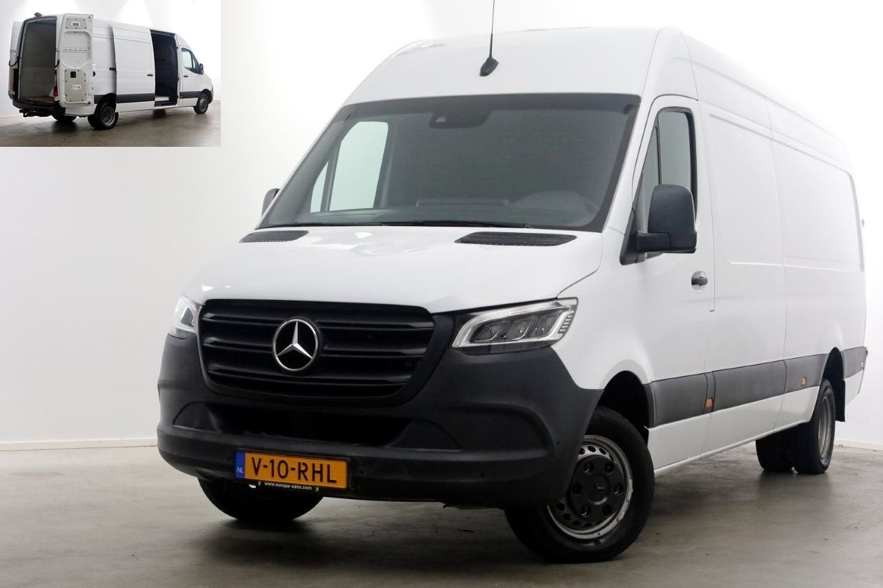 Mercedes-Benz Sprinter 516 CDI 163pk 7G Automaat N1 L3H2 Max, Wit, Onderhoudsboekje, Te koop, 120 kW