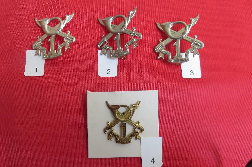 Insignes béret 1er Chasseurs à Cheval, Enlèvement ou Envoi, Armée de terre, Emblème ou Badge