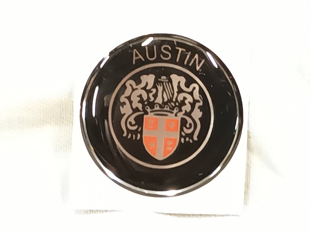 zelfklevend logo "AUSTIN ", versnellingspook, Klassieke Mini, Auto-onderdelen, Ophalen, Nieuw, Mini